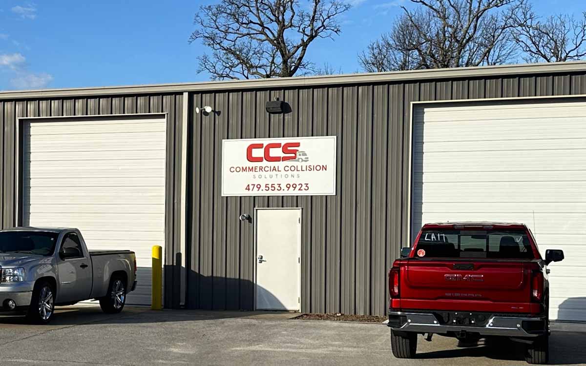 Commercial Collision Solutions shop exterior